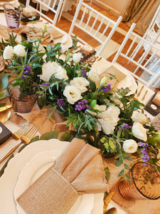 Flower table arrangement