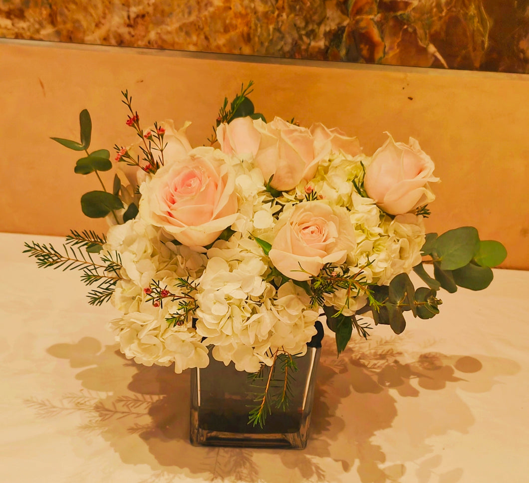 Flower table arrangement