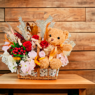 Get Well basket or congratulations basket