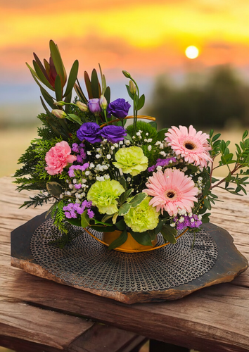 Flower table arrangement