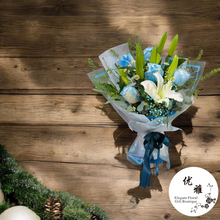 Load image into Gallery viewer, Sky blue bouquet