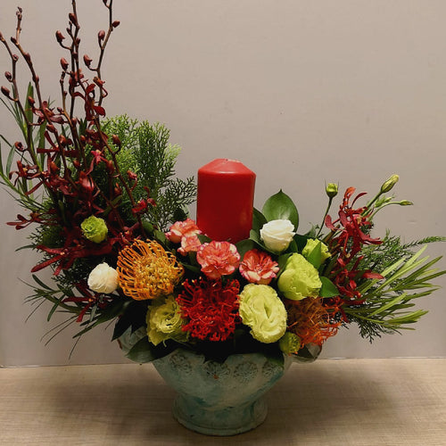 Red Dot Table - Elegant Floral Gift Boutique