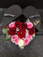 Load image into Gallery viewer, Passionate Love Box - Elegant Floral Gift Boutique