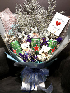 Light Up Romance free style Bouquet - Elegant Floral Gift Boutique