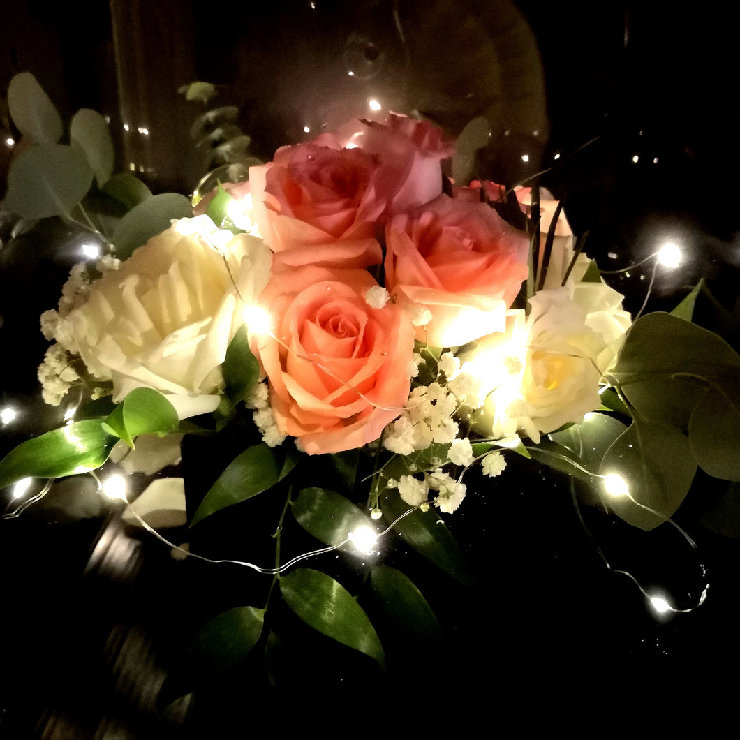 Roses with box arrangement - Elegant Floral Gift Boutique