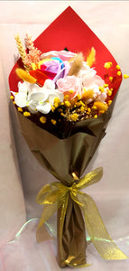 Soap flower bouquet - Elegant Floral Gift Boutique