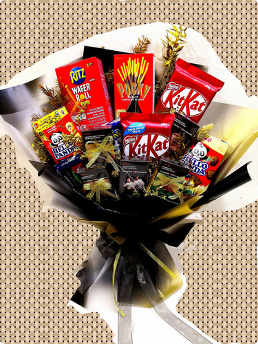 Snack bouquet - Elegant Floral Gift Boutique