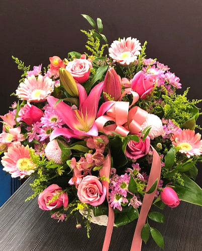 flower basket - Elegant Floral Gift Boutique