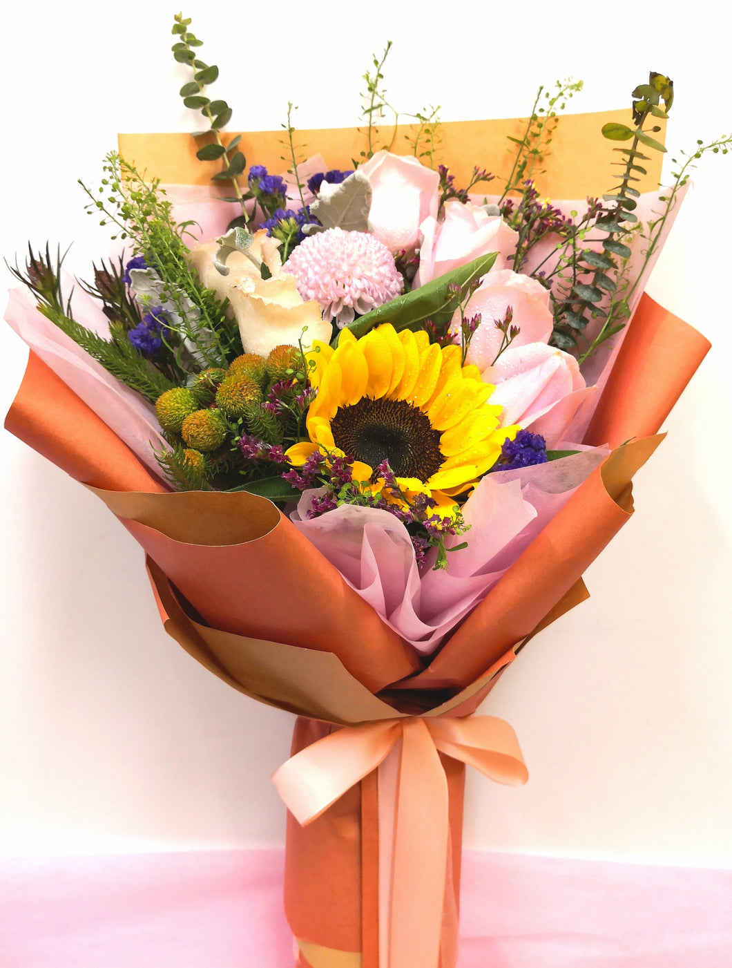 sunflower mix pink - Elegant Floral Gift Boutique