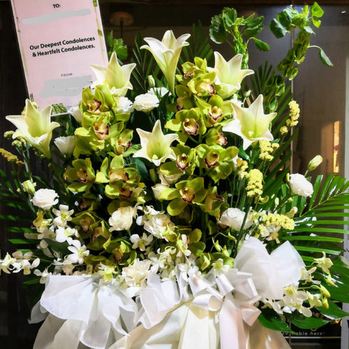 CFS-350 Condolence Flower Stands - Elegant Floral Gift Boutique